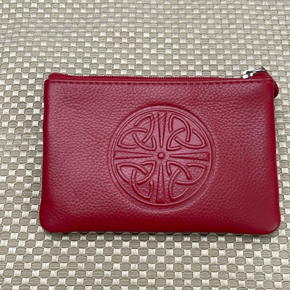Handbags - Celtic on main red coin purse with key ring